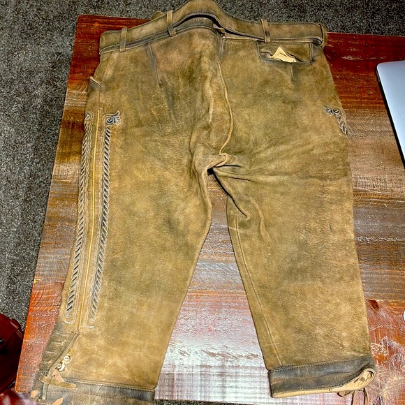 Traditional men’s lederhosen new - Picture 2 of 5